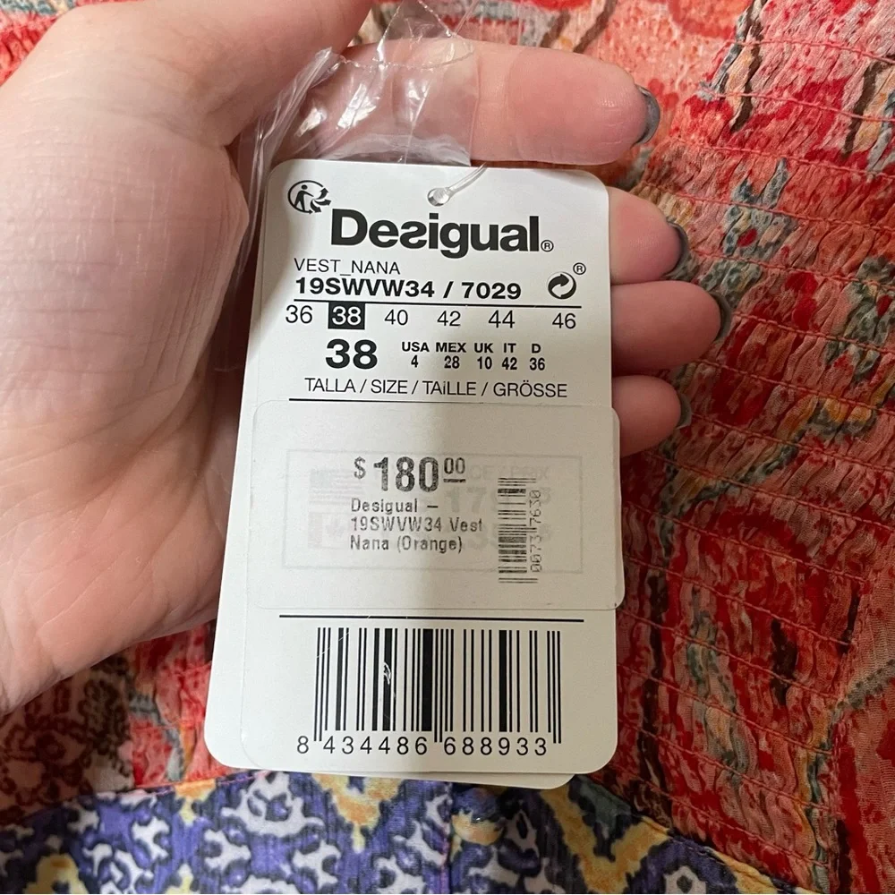 Desigual Nana Multicolor Midi Dress - Picture 11 of 15